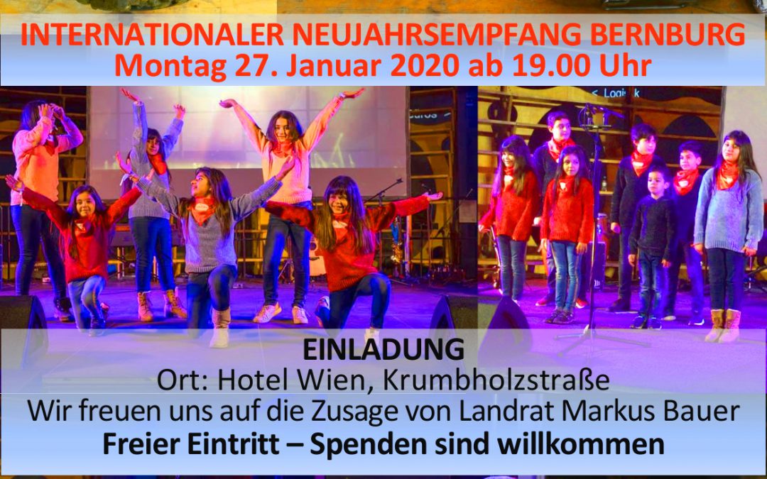 Internationaler Neujahresempfang Bernburg